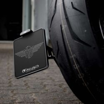 *3 DAYS EXTRA TRANSIT TIME* HeinzBikes, side mount license plate bracket. Black